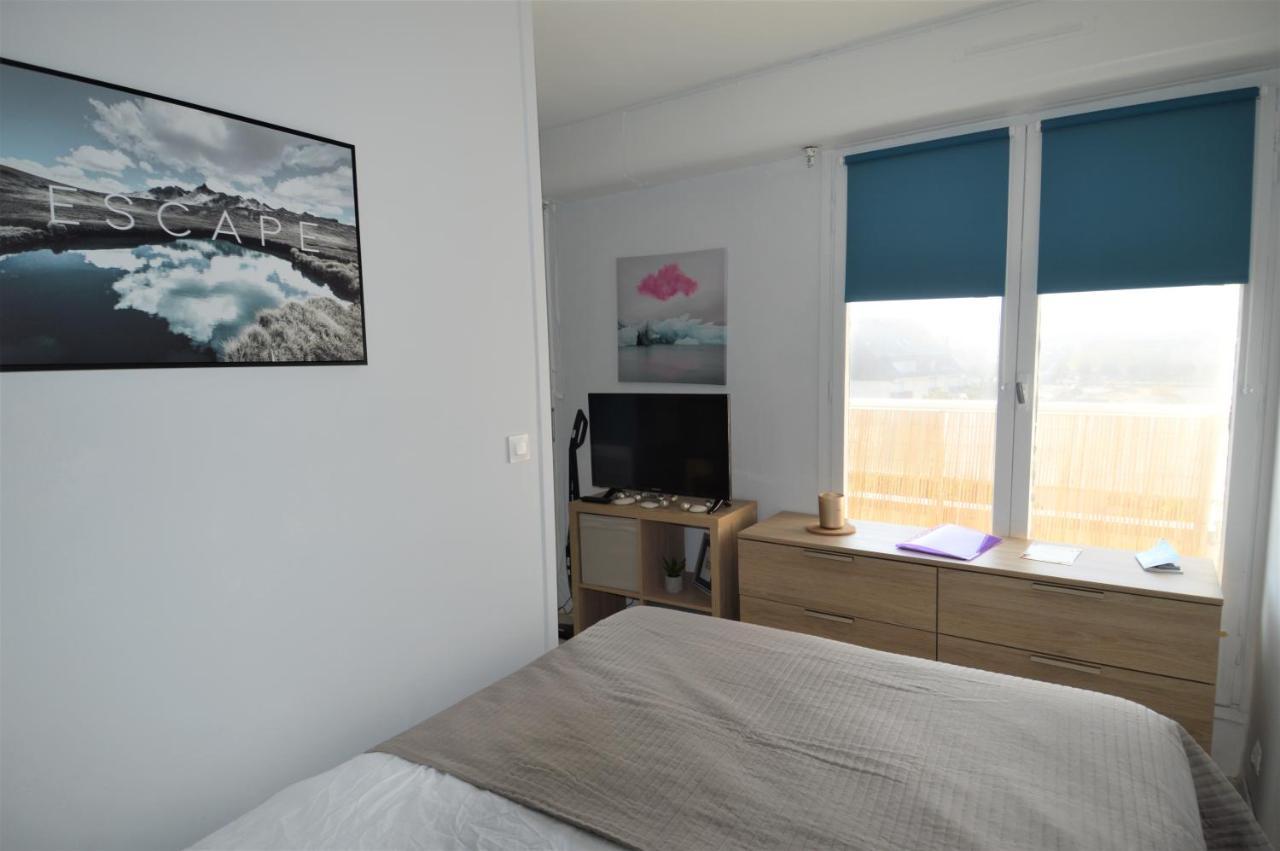 库尔瑟勒·苏尔·梅尔Studio Avec Chambre - Balcon Et A 20M De La Mer公寓 外观 照片