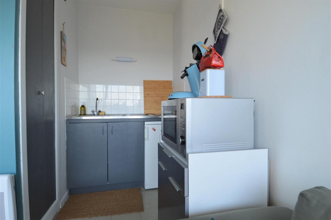 库尔瑟勒·苏尔·梅尔Studio Avec Chambre - Balcon Et A 20M De La Mer公寓 外观 照片